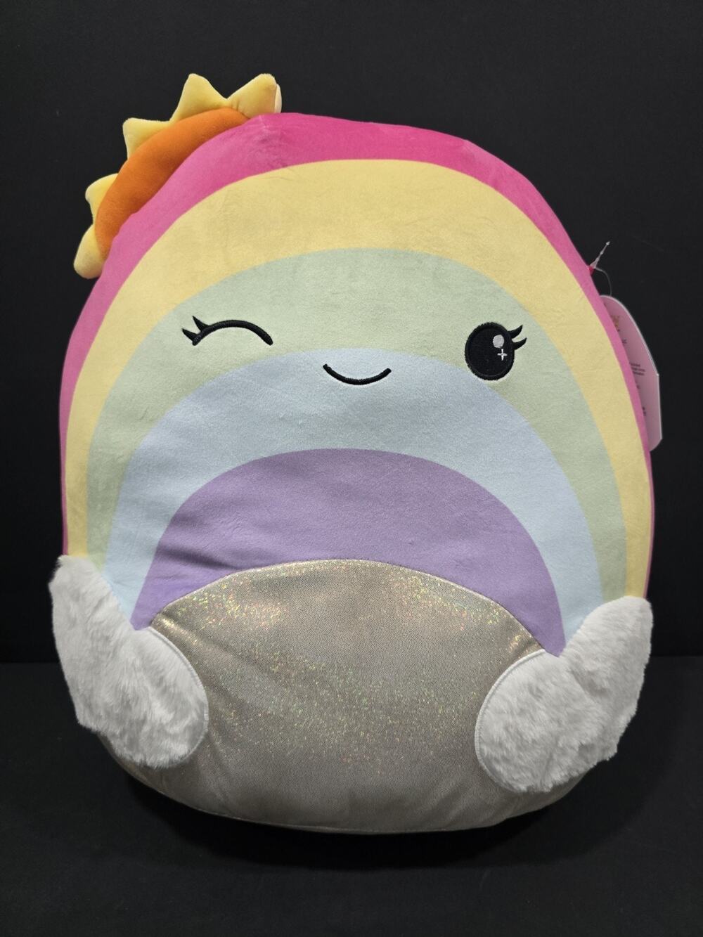 Squishmallow Sunshine the Rainbow 18” Kellytoy NWT Walgreens Exclusive